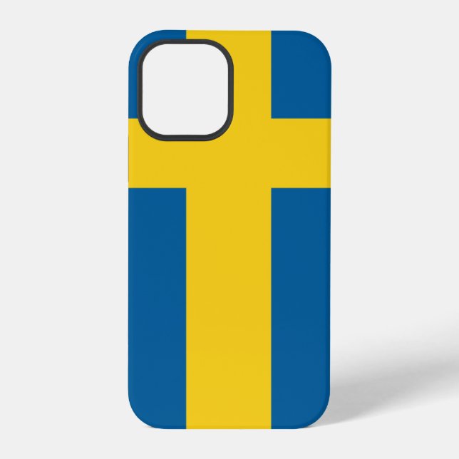 Coque iPhone drapeau de suède (Verso)