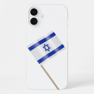 Coque iPhone 16 Plus Drapeau d'Israël