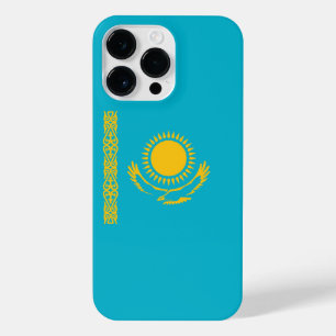 Coque Pour Pour iPhone 14 Pro Max Drapeau du Kazakhstan