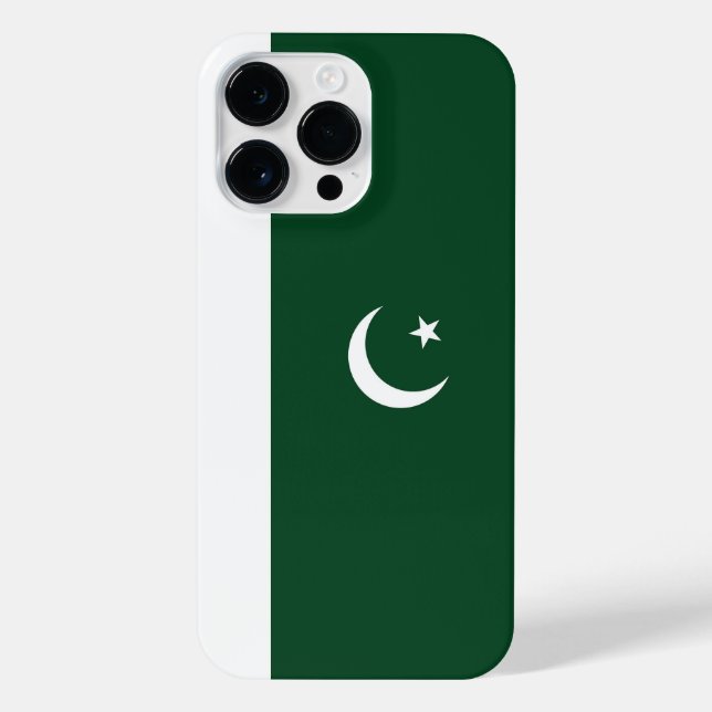 Coque iPhone Drapeau du Pakistan (Verso)