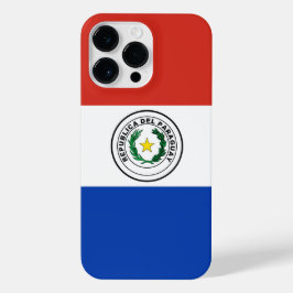 Coque Pour Pour iPhone 14 Pro Max Drapeau du Paraguay