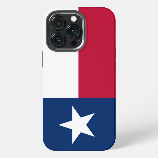 Coque iPhone Drapeau du Texas (Dos)
