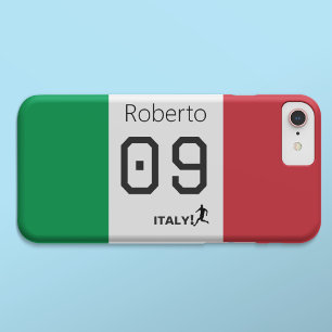 Drapeau national personnalisé de l'Italie aux coul