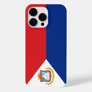 Coque Pour Pour iPhone 14 Pro Max Drapeau Sint Maarten