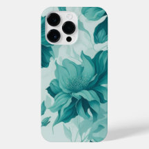 Dreamy Watercolor Motif Turquoise - Élégant