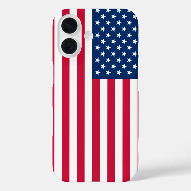 Coque iphone du drapeau américain (Verso)