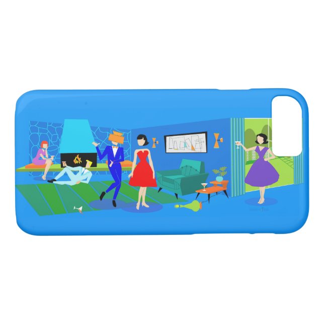 coque iphone du groupe de cocktails Atomic Palm Sp (Dos (Horizontal))