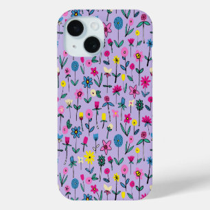 Coque iphone du Jardin des Fleurs Lilac