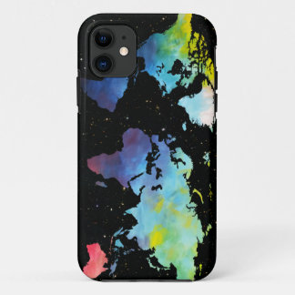 Coque iphone du monde de l'espace