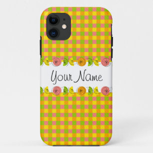 Coque iphone du nom du chèque Citrus