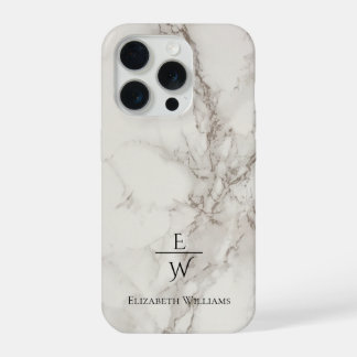 Dusty black and white marble glitter personalized