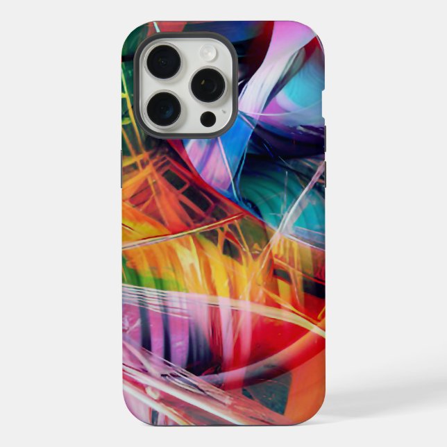 Coque iPhone Dynamic Lines Abstraction (Verso)