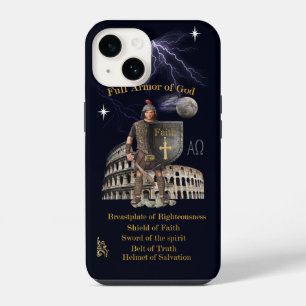 Coque Pour iPhone 14 Écriture Armure complète de DIEU
