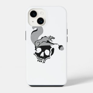 Coque Pour iPhone 14 Écureuil Gris Volant Affamé de la Mort