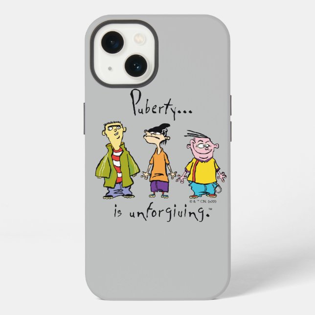 Coque iPhone Ed, Edd, et Eddy - La puberté est implacable (Verso)