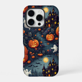 Coque iPhone 16 Pro Éffrayant Halloween Haunted Night iPhone 16 Pro Co