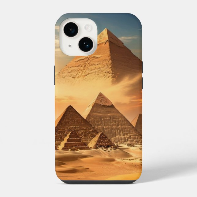 Coque iPhone Egypt Pyramid Unique Style  (Verso)