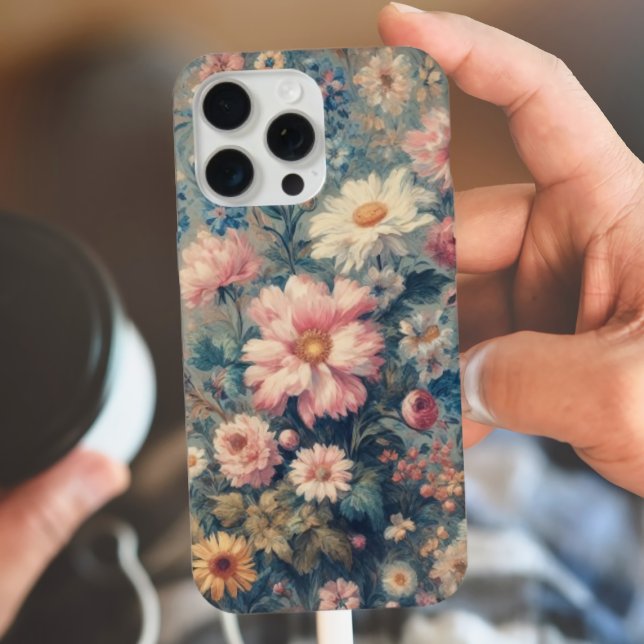 Coque iPhone Élégance florale (Créateur téléchargé)