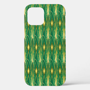 Coque iPhone 12 Elégance orientale : Fond d'écran Art Déco