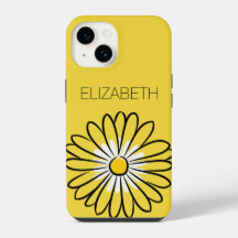 Élégant minimaliste moderne Fleur de marguerite et