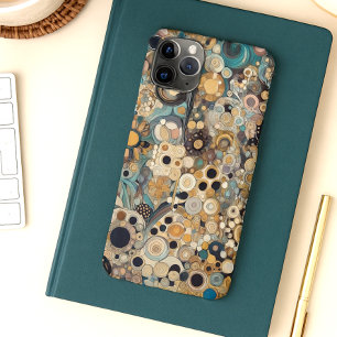 Coque iPhone 16 Pro Max Élégant Style Antique Art Nouveau Floral