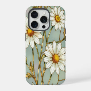 Élégante fleur de téléphone iPhone sauvage avec vi