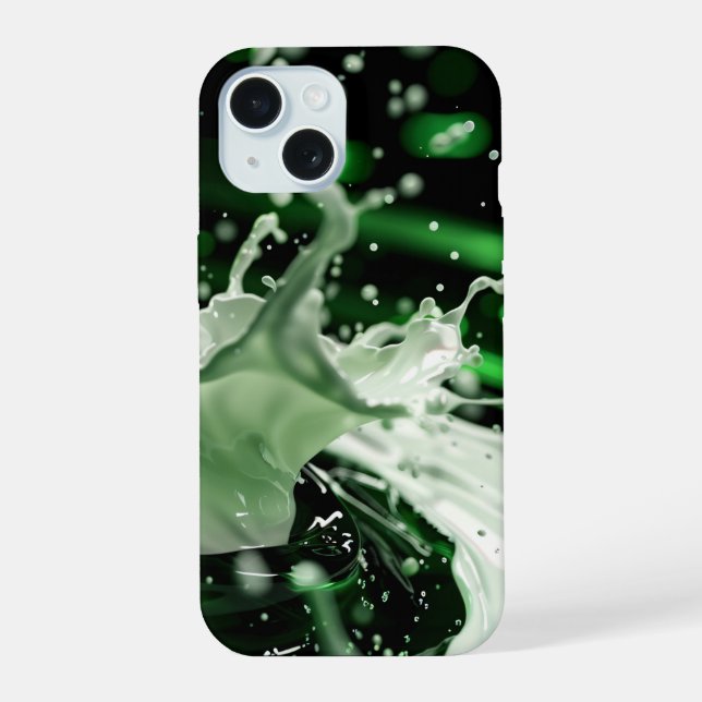 Coque iphone Emerald Splash Dynamics (Verso)