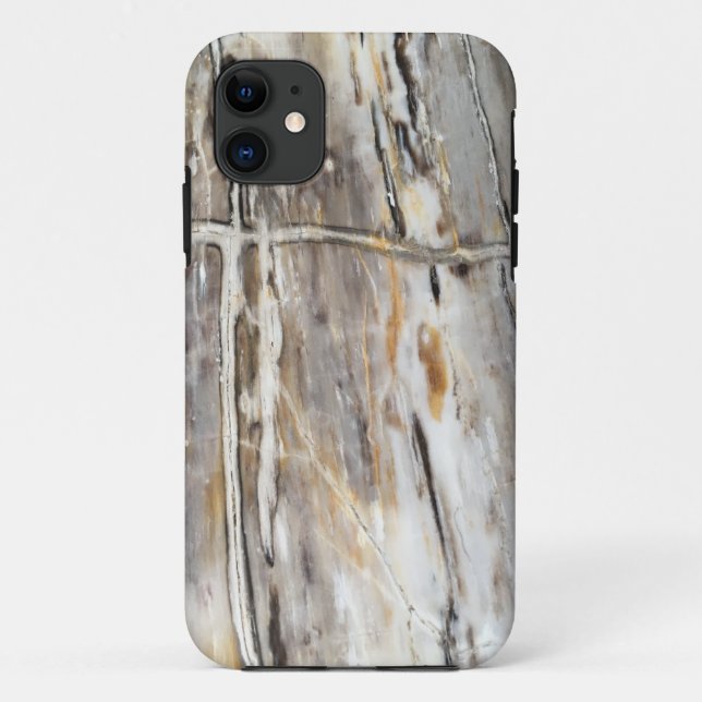 Coque iphone en bois Petrified (Dos)