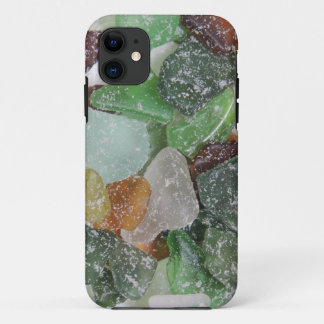 Coque iphone en verre de plage sablonneuse