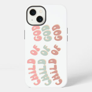Etui iPhone 13 Enfant de Dieu Vagues rétro