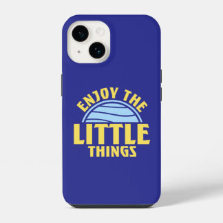 Coque Pour iPhone 14 Enjoy The Little Things Gratitude Positivity Quote