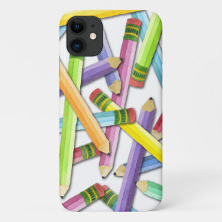 coque iphone enseignant des crayons d'aquarelle ar