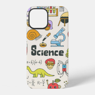 Coque iPhone 12 Ensemble de gribouillis de science scolaire 1. Il