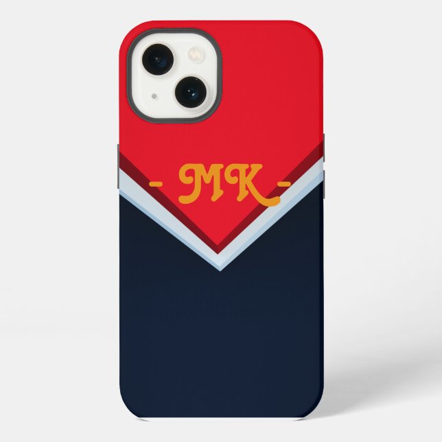COQUE iPhone ÉPAISSEUR UNIQUE RICHE PERSONNALISÉE CLASSIQUE ROU (Verso)
