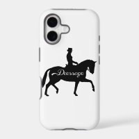 Coque iphone équestre de cheval et de cavalier de