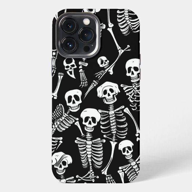 Coque iPhone Équipe de squelettes (Verso)