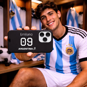 Équipe nationale argentine monochromatique personn