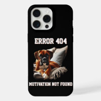 Erreur 404 de motivation de chien Boxer introuvabl