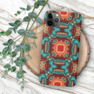 Été Hip Turquoise Orange Rouge Sarcelle Art Orient