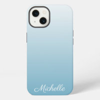 Étui Case-Mate bleu ange ombré dégradé personnalis