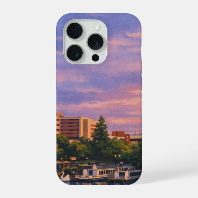 Coque iPhone Étui clair pour image éditée pour iPhone® (Verso)