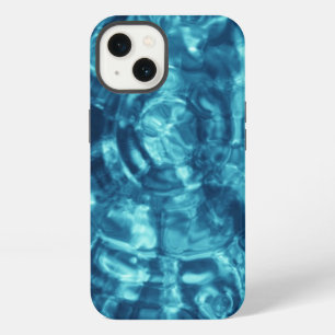 Etui iPhone 13 Étui de batterie abstrait bleu pour iPhone 6