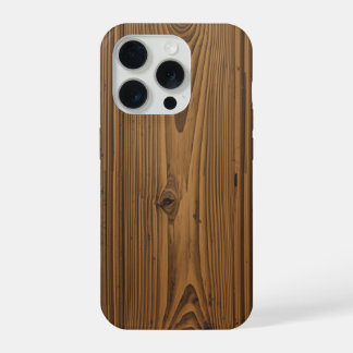 Étui de smartphone avec texture en bois