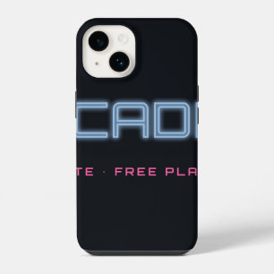 Coque Pour iPhone 14 Étui de téléphone à enseigne néon Arcadius