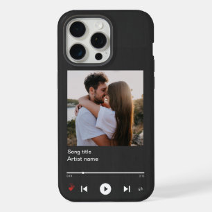 Étui de téléphone à plaque musicale personnalisée 