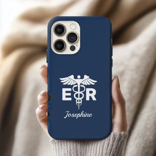 Étui de téléphone Caducée personnalisé pour infirm