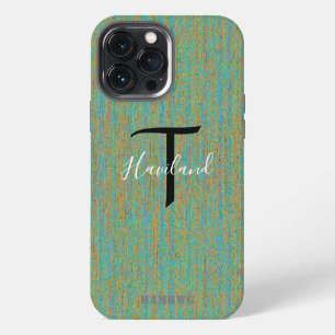 Etui iPhone 13 Pro Max Étui de téléphone cellulaire Monogramme HAMbyWG -