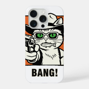 Étui de téléphone Cowboy Cat
