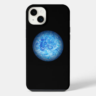 Étui de téléphone en art fluide Calm Tide