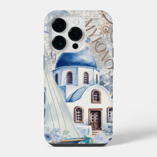 Coque Pour iPhone 14 Plus Étui de téléphone Grèce Vintage